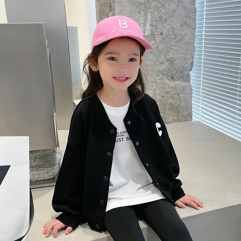 

Girls Baby's Kids Coat Jacket Outwear Cotton 2022 Lasted Spring Autumn Overcoat Top Outdoor Party Teenagers Children's Clothing