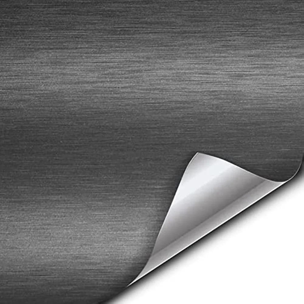 

OLOEY Xpo оружейный серый матовый металлический стальной виниловый оберточный рулон с технологией выпуска воздуха DIY Автомобильная наклейка большого размера