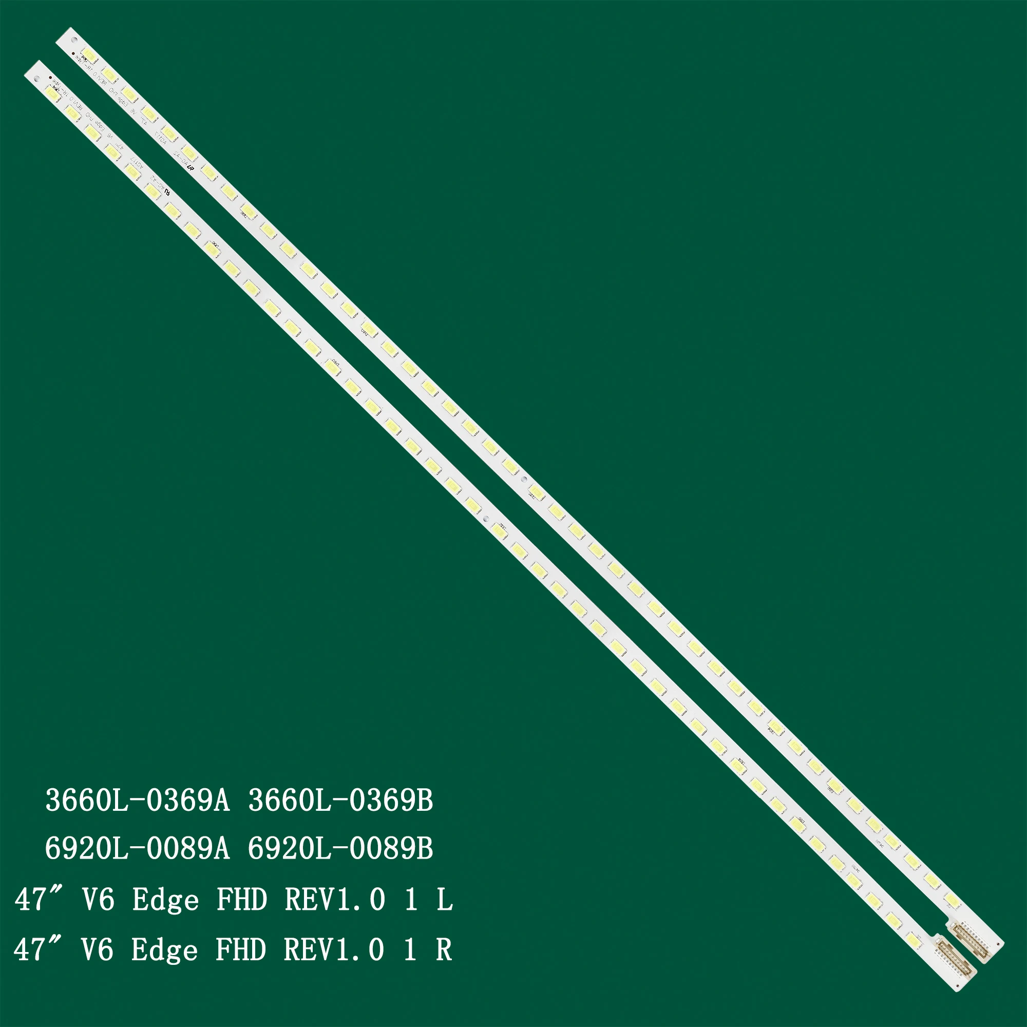 

LED Backlight strip For 47" V6 Edge FHD REV1.0 LED47IS988PD 47E82RD 47E61HR 47E96RS LED471S11PD 47LW6500 47LW5300 47LW5700