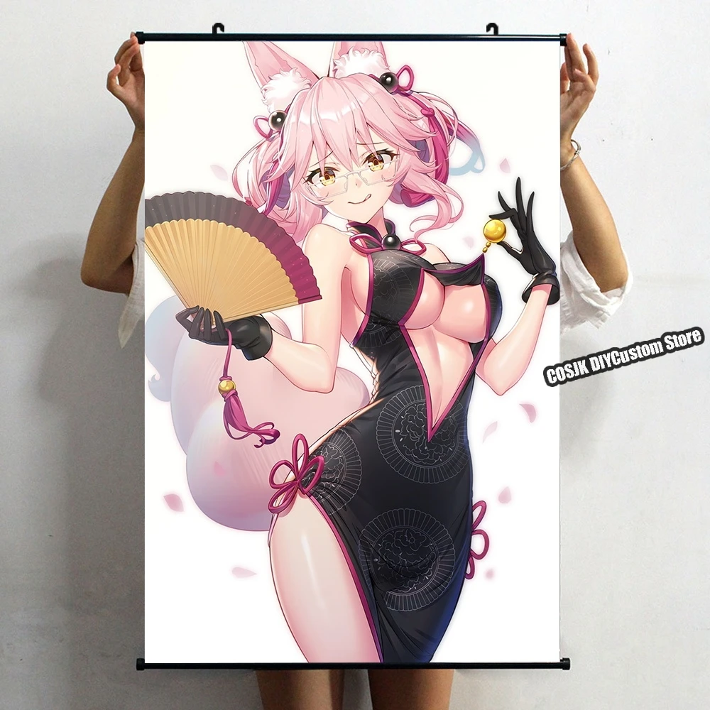 Аниме игра Fate/Grand Order Koyanskaya of light постер стена прокрутка домашний декор роспись