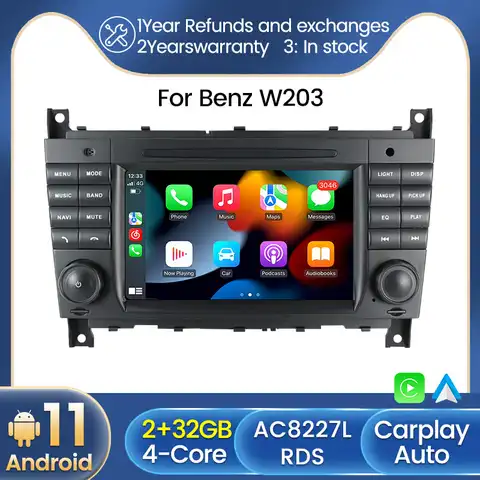 Mercedes w203 мультимедиа android 