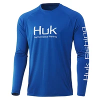 huk performance fishing clothing mens vented long sleeve uv protection sweatshirt breathable tops summer fishing shirts camisa