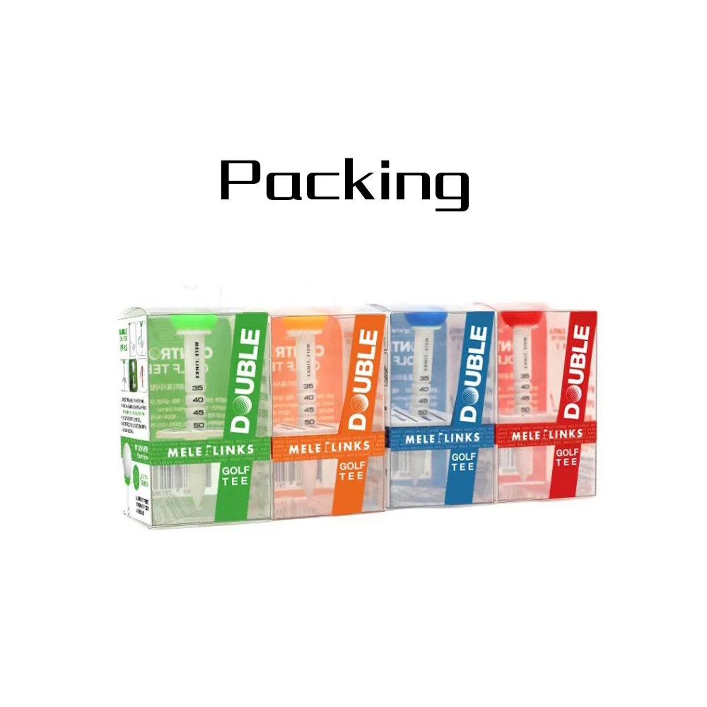 1 шт. новые двойные Понижающие тройники для гольфа с держателем мяча пластиковые