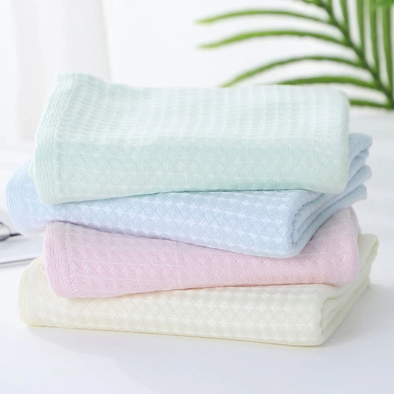 

Fiber Small Square Towel Hankies Bamboo Fiber Handkerchiefs for Babies Infants