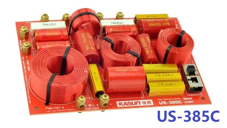 US-385C 3-полосная Hi-Fi серия аудиопередатчик для динамиков Рекомендуемая точка