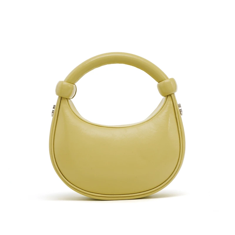 

Jonlily Women Genuine Leather Shoulder Bag Female Fashion Crossbody Bag Elegant Handbag Totes Long Chain Bag Daybag Purse -KG861