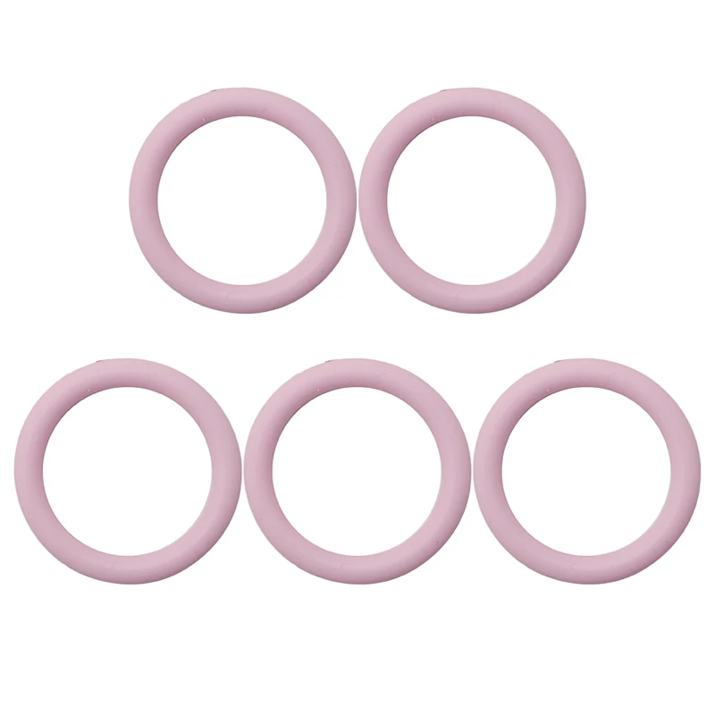 

5pcs O-Rings Silicone Baby Dummy Pacifier Chain Clips Adapter Holder for MAM