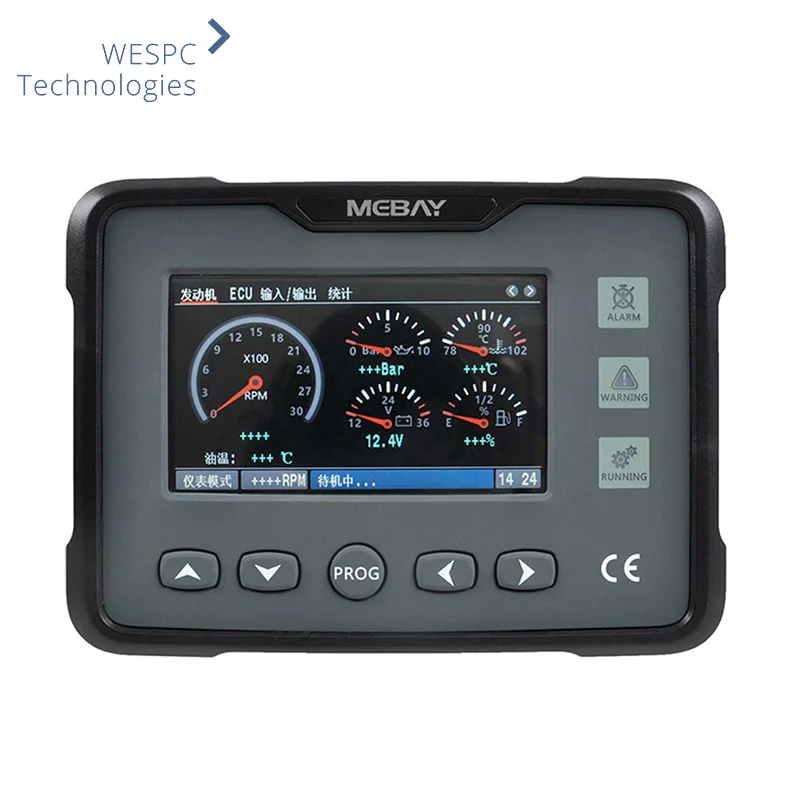 Оригинальный контроллер автозапуска MEBAY GM70C дизельный генератор измеритель тока