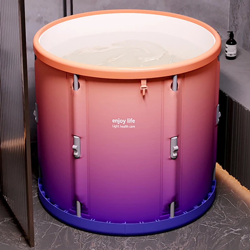 Складная Ванна KC50YP для взрослых домашняя утолщенная потоотводящая ванна детей и