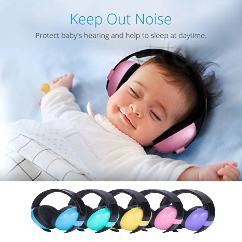 

Child Earmuff Anti Noise Baby Headphones Children Sleep Ear Stretcher Baby Ears Protection Children Earmuffs Sleeping Earplugs