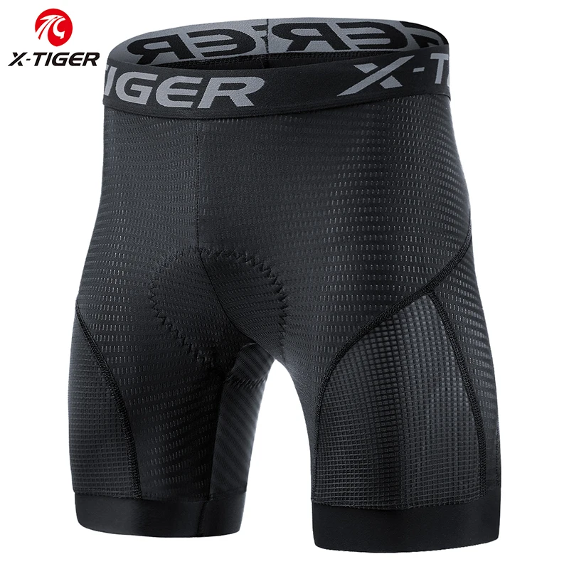 Велосипедные шорты X-TIGER с дышащей сетчатой подкладкой быстросохнущие защита от