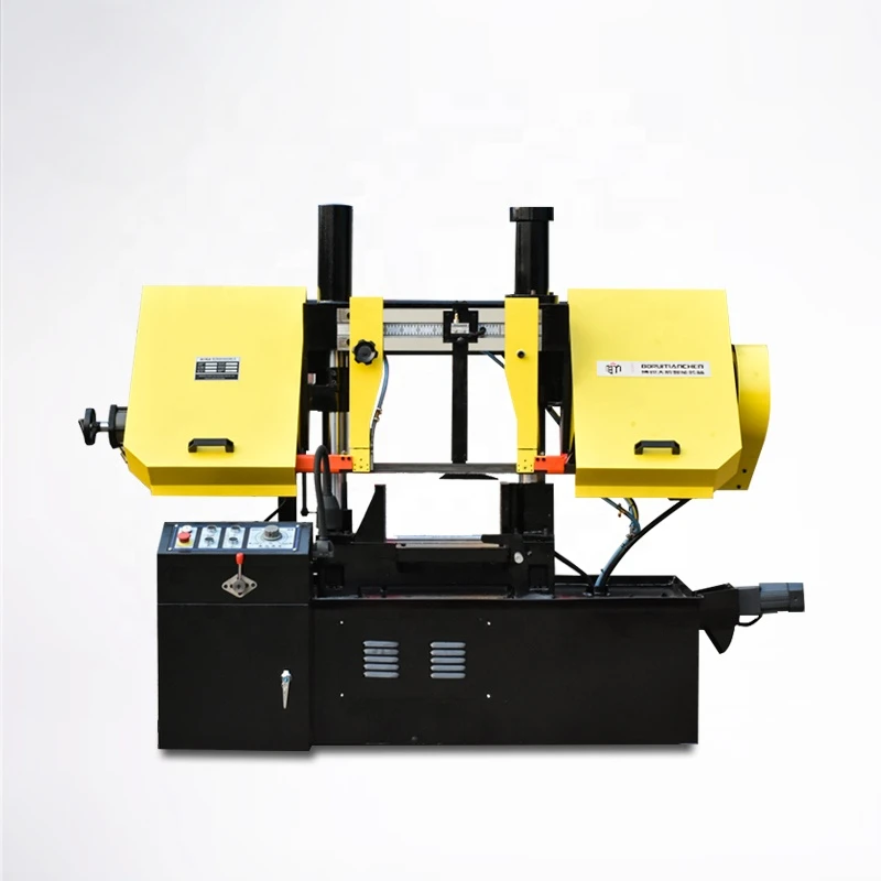 Ленточная пила BRTC GH4228 GH4235 горизонтальная сверхпрочная двухстоечная машина для