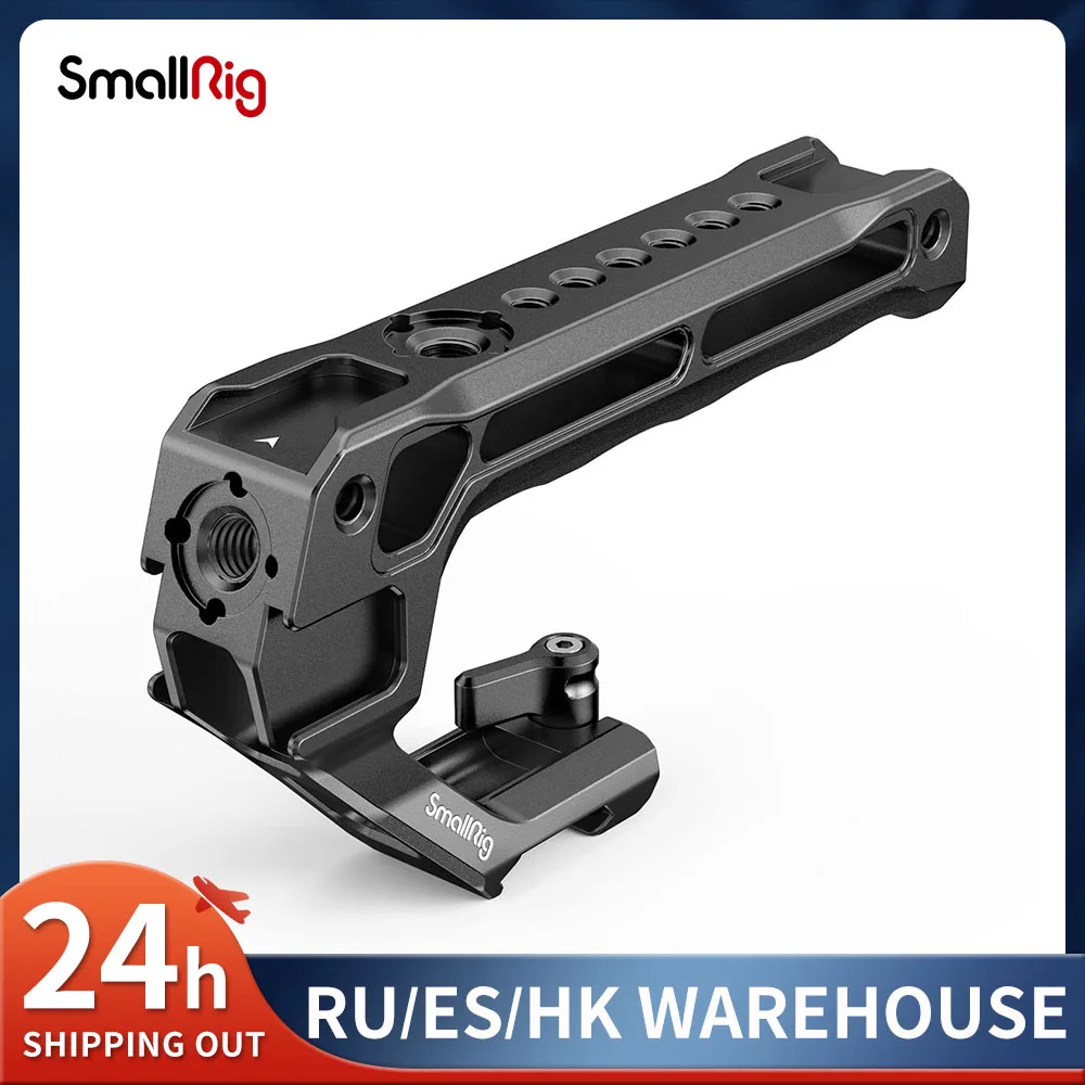 

SmallRig NATO Top Handle Lite with Cold Shoe Portable Camera Handle for Shoot Fit for Sony for Canon for Nikon Camera Cage 3766