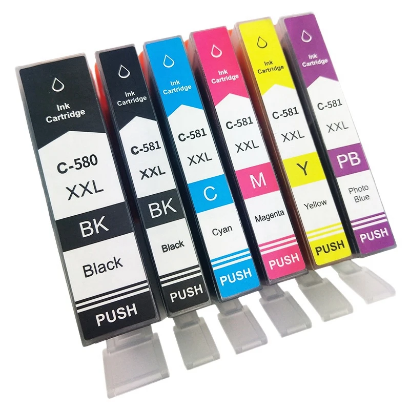 

Printer Cartridges Chip Cartridge For Canon Pixmats705/Tr7550/Tr8550/Ts6150/Ts6151/Ts6250/Ts6251/Ts8150,6 Pcs