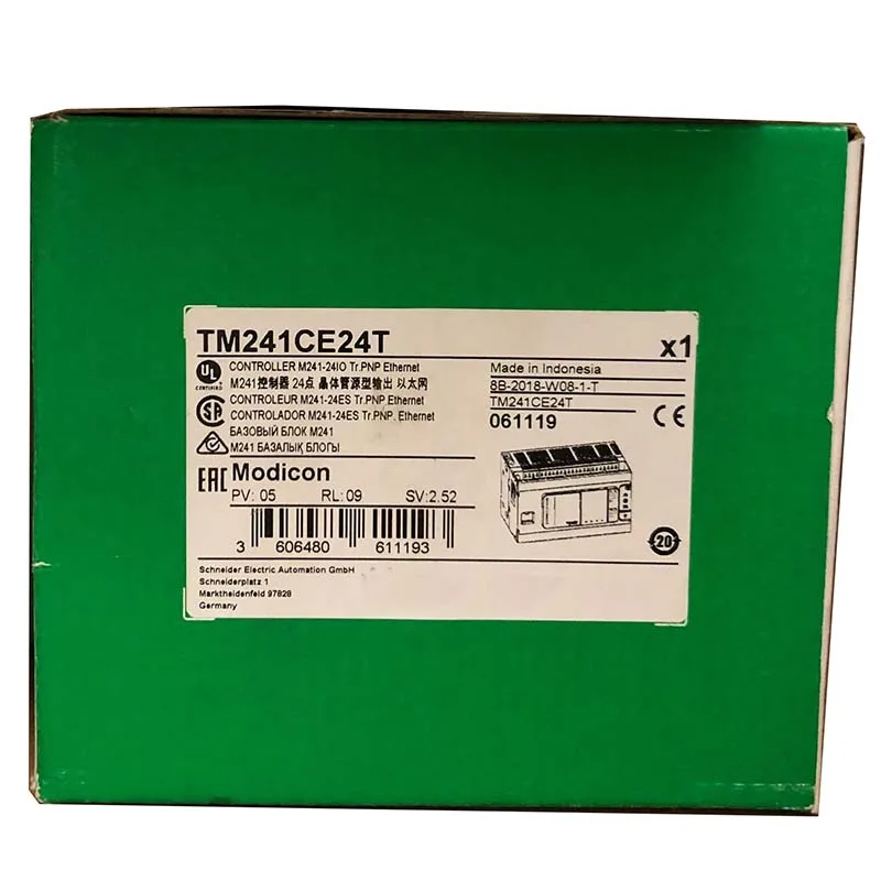 

Новый оригинальный в коробке TM241CE24R {склад} гарантия 1 год отправка в течение 24 часов