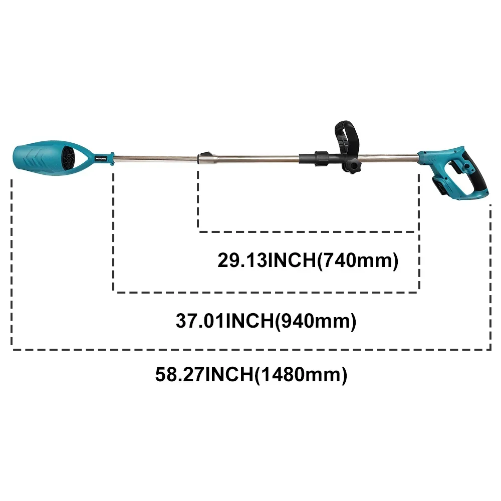 Беспроводная воздуходувка для листьев