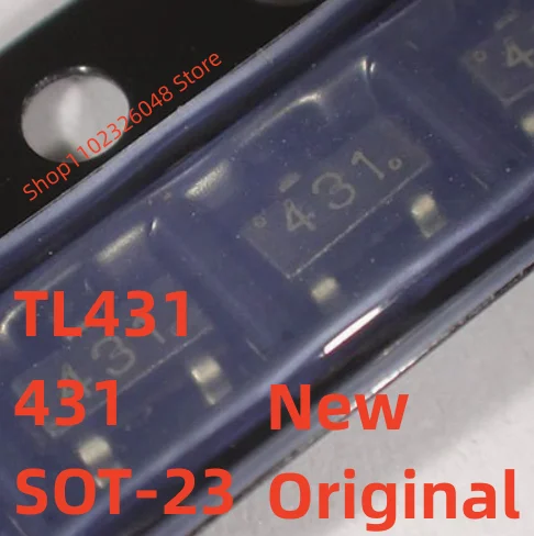 50-1000 шт., регулятор напряжения TL431 431 SOT-23 CJ431 MMBT431LT1G