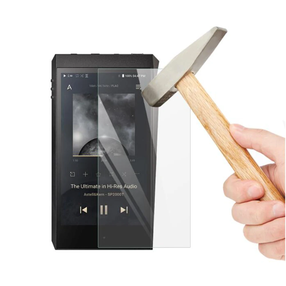 

for iRiver AK SP2000T Astell&Kern SP2000 SP1000 9H Ultra Protective Screen Protector Tempered Glass Film
