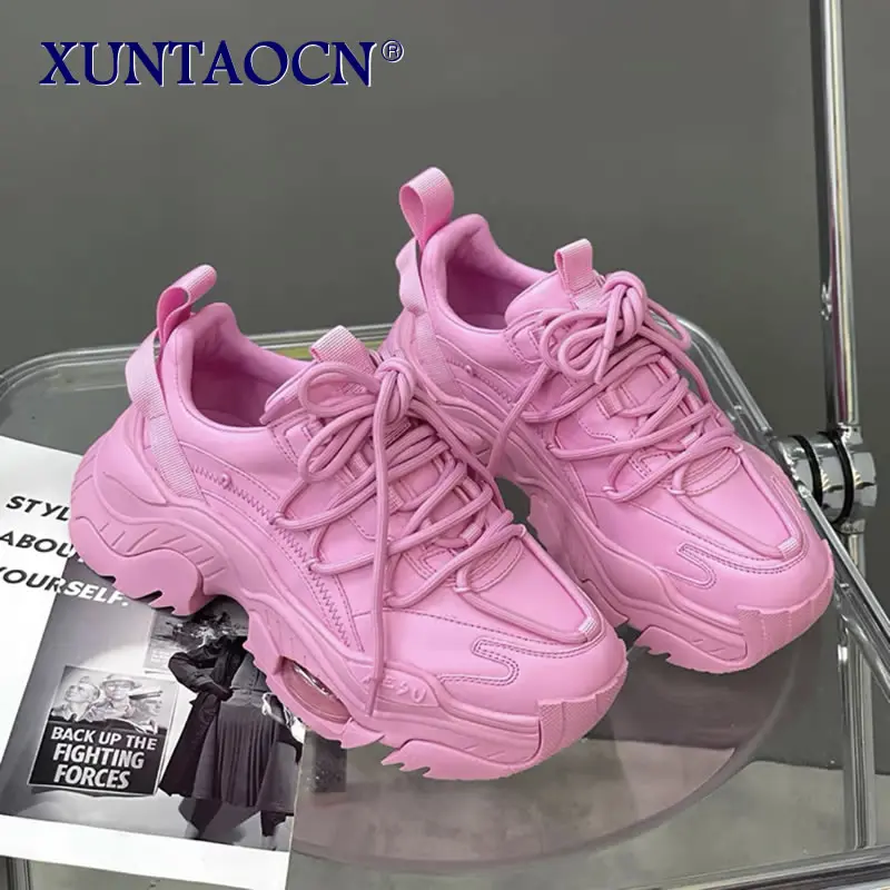 

Luxury Brand Designer Platform Women's Sneakers Spring Autumn Tennis Sports Men Running Shoes Fashion Casual Unisex Chunky Shoes