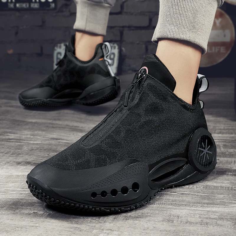 

New Cool Boys Basketball Training Shoes Breathable Sport Trainers Men Non-Slip Mens Designer Sneakers Luxury Basketball Shoes