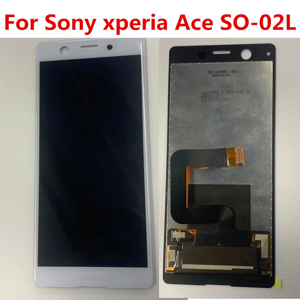 

100% Original For Sony Xperia Ace LCD Display Touch Screen Digitizer Assembly For Sony Xperia SO-02L Lcd Replacement