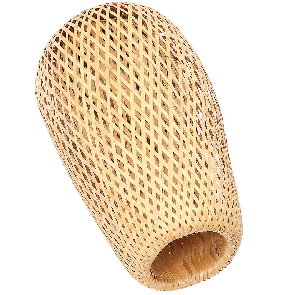 

Bamboo Lampshade Woven Pendant Light Decorative Shades Restaurant Lampshades Hanging