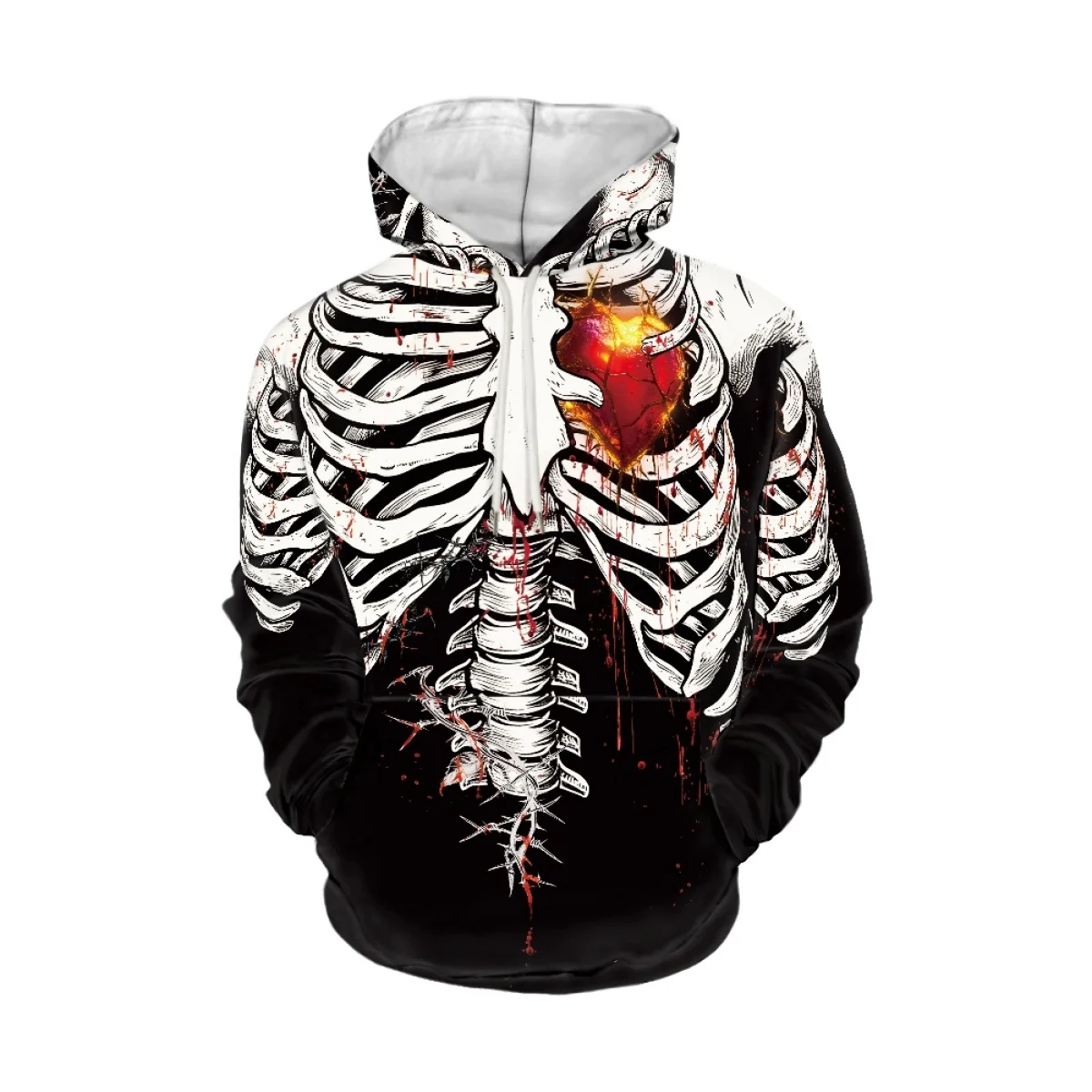 Noisydesigns с 3D принтом черепа женская спортивная одежда длинными рукавами