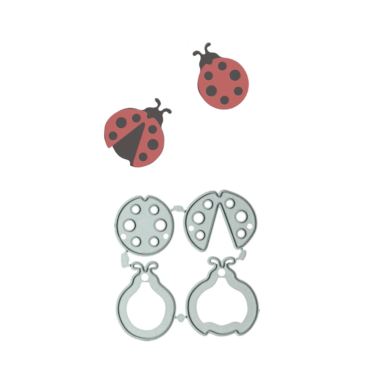 

Small Metal Die Cuts For Scrapbooking Ladybug Pattern Punch Stencil Photo Album Decorating Paper Clipart Postcard Cutting Dies