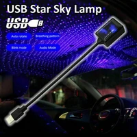 led car interior atmosphere star sky usb lamp ambient star lights roof projector