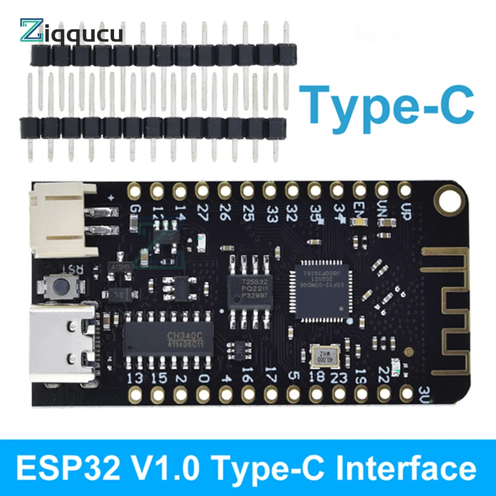 Плата разработки MicroPython ESP32 V1.0.0 Rev1 wifi Bluetooth 4 Мб FLASH Lolin32 ESP32 Bluetooth WIFI макетная плата CH340C Плата разработки MicroPython ESP32 V1.0.0 Rev1 wifi Bluetooth 4 Мб FLASH Lolin32 ESP32 Bluetooth WIFI макетная плата CH340C