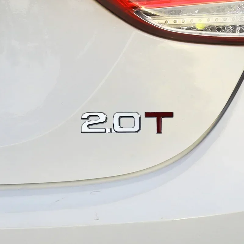 1 шт. новый автомобильный 3D металлический сплав 6 T 8 2 0 логотип наклейка эмблема