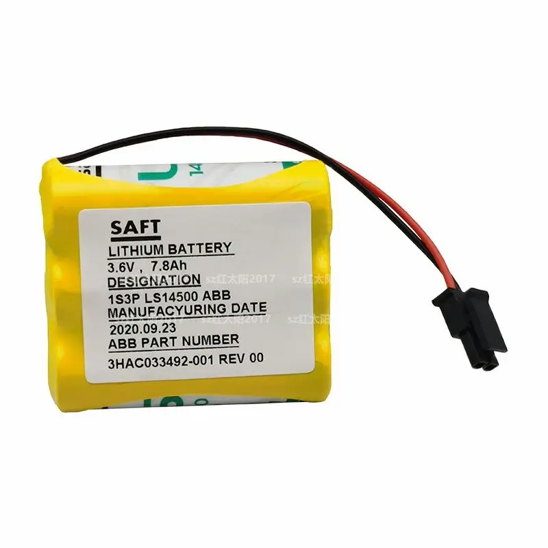 

1pce 3HAC033492-001 3.6V Robot Lithium Battery
