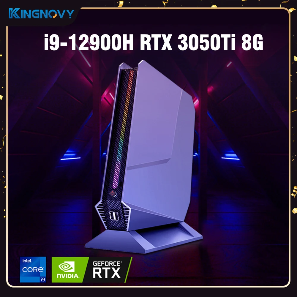 

Gaming Mini PC 12th Gen Intel i9 12900H i7 12700H Nvidia RTX 3050Ti 8G PCIE4.0 2xDDR4 Windows 11 Desktop Computer 3x4K WiFi6