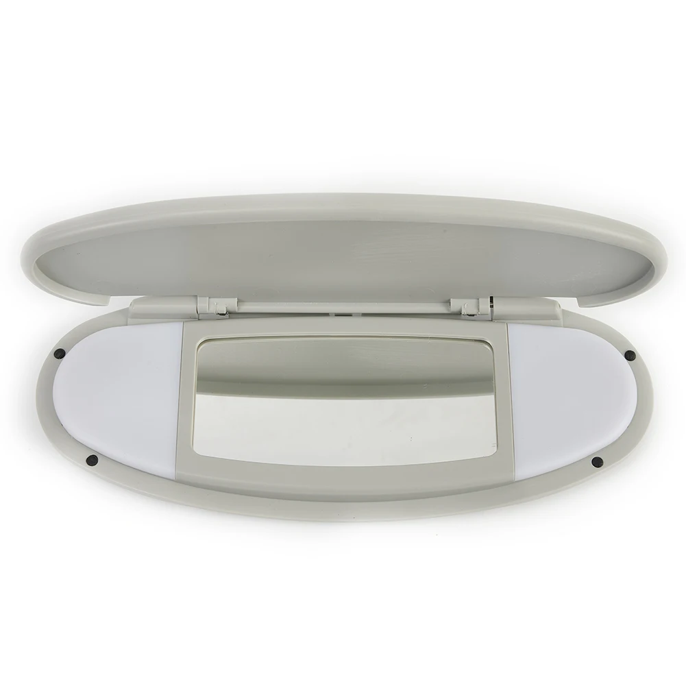 

Access Mirror Cover Mirror Cover Components Easy To Use Practical Replacement Gray Sun Visor Glass Scoop Louvers Cover