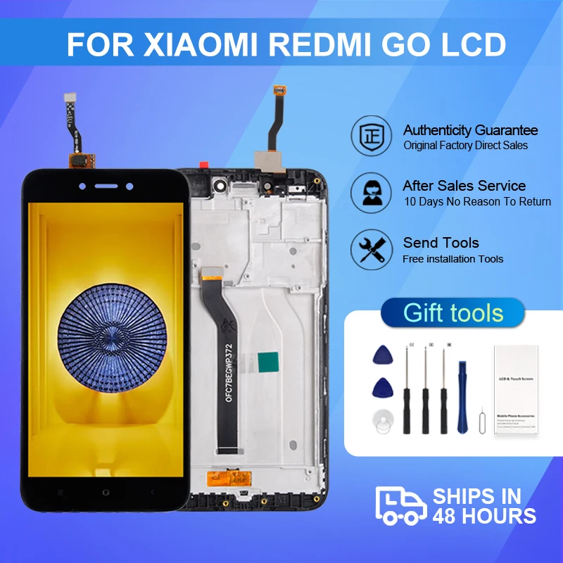 ЖК-дисплей с сенсорной панелью и дигитайзером в сборе, 5,0 дюйма, 1 шт.