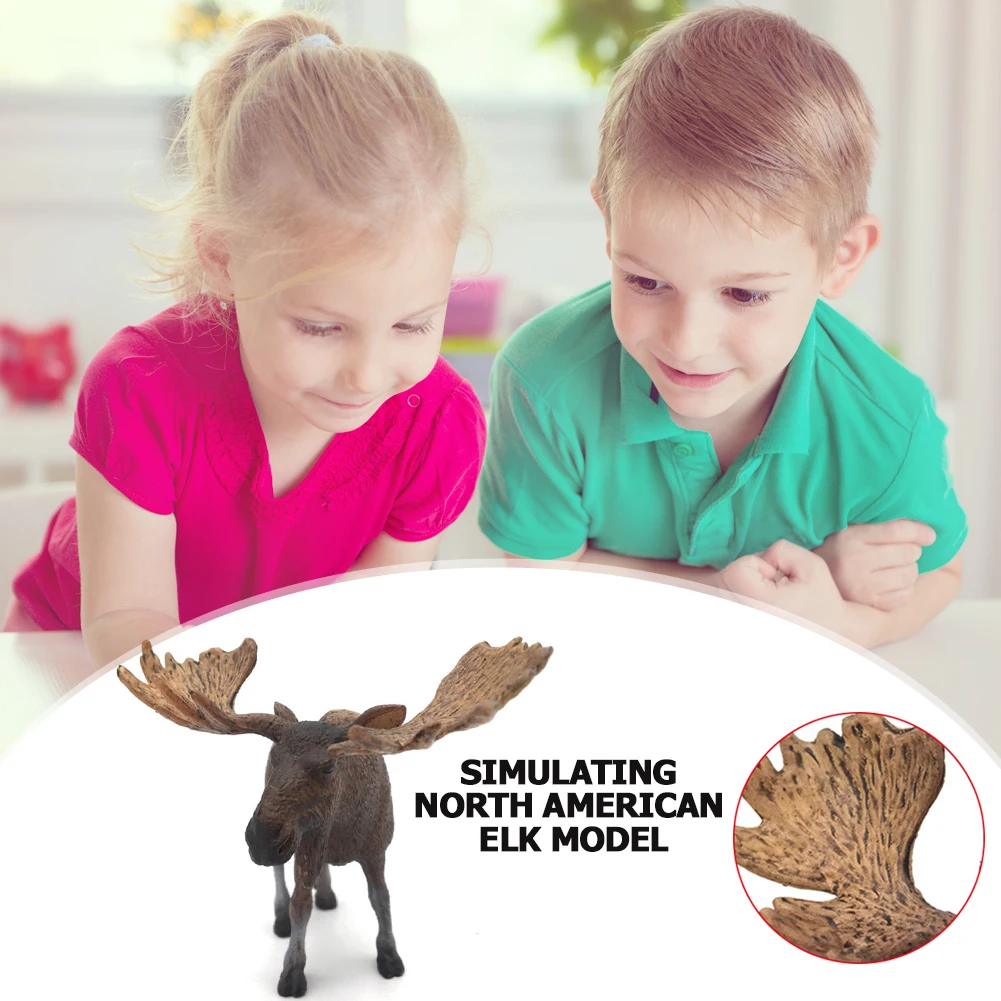 

Домашний декор, окно, дисплей, подарки, имитация лося, экшн-фигурки, детские подарки, модели животных, куклы