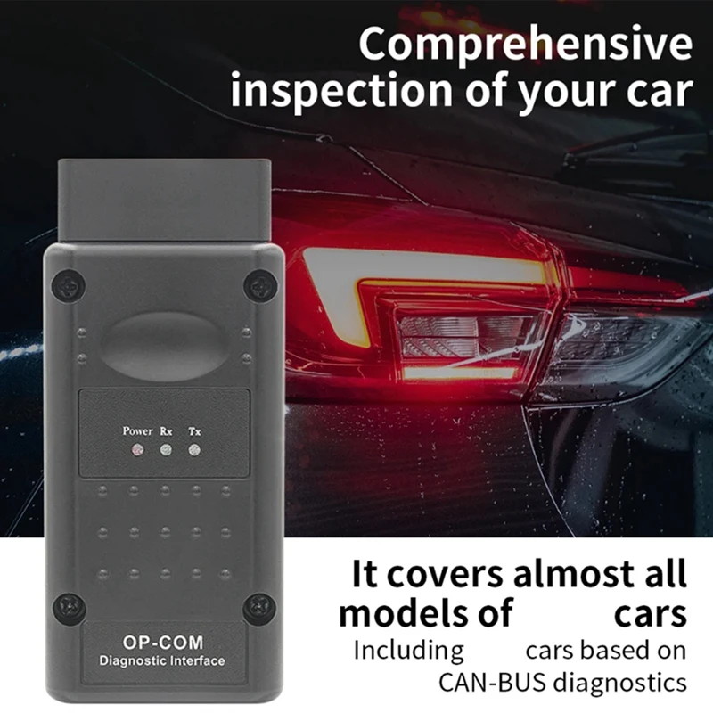 Новый OPCOM 2014V V1.99 FTDI FT232RQ Черный ABS 120309A новейшая версия OBD2 Op-Com / Op Com Opcom