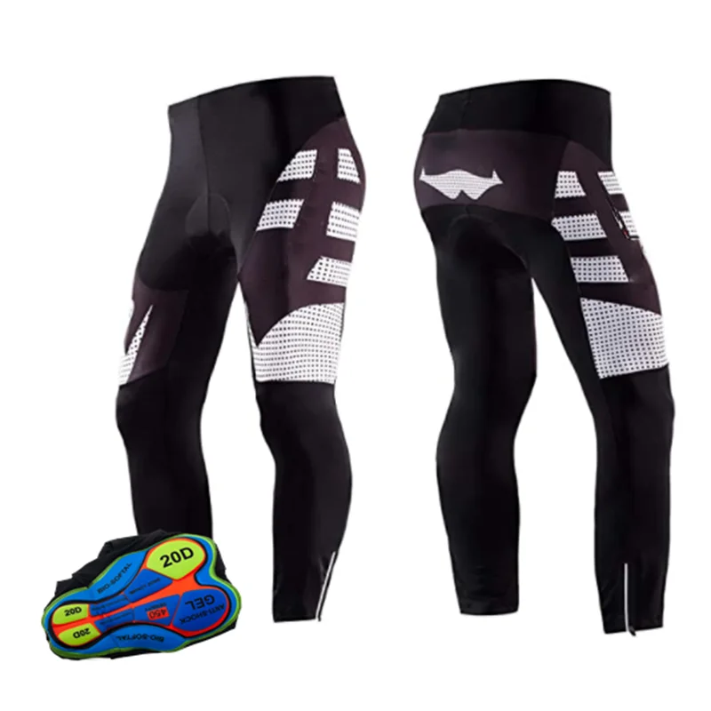 

Motorcycle Pants Riding Silicone Cycling Clothes Bib Shorts Breathable Mens Cycling Long Pants