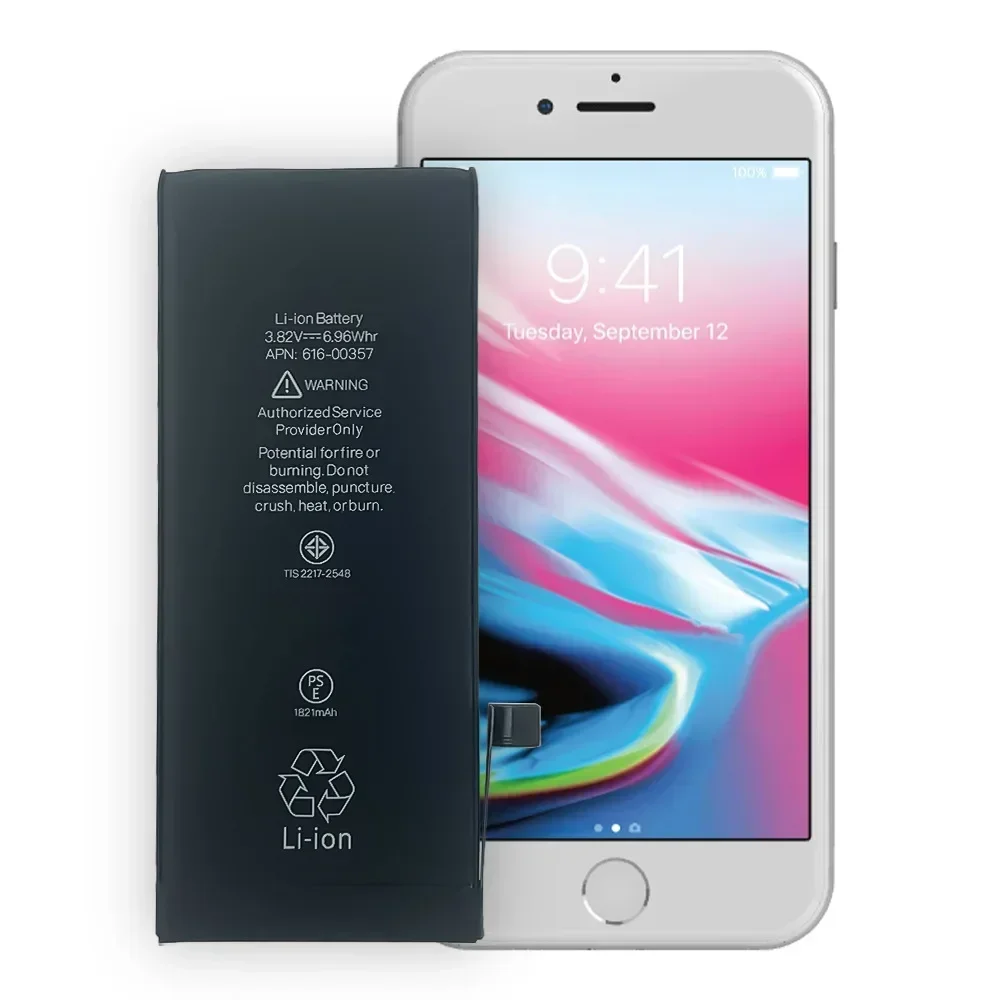 Сменный аккумулятор для мобильных телефонов APPLE IPhone 8 1821 мАч + инструменты