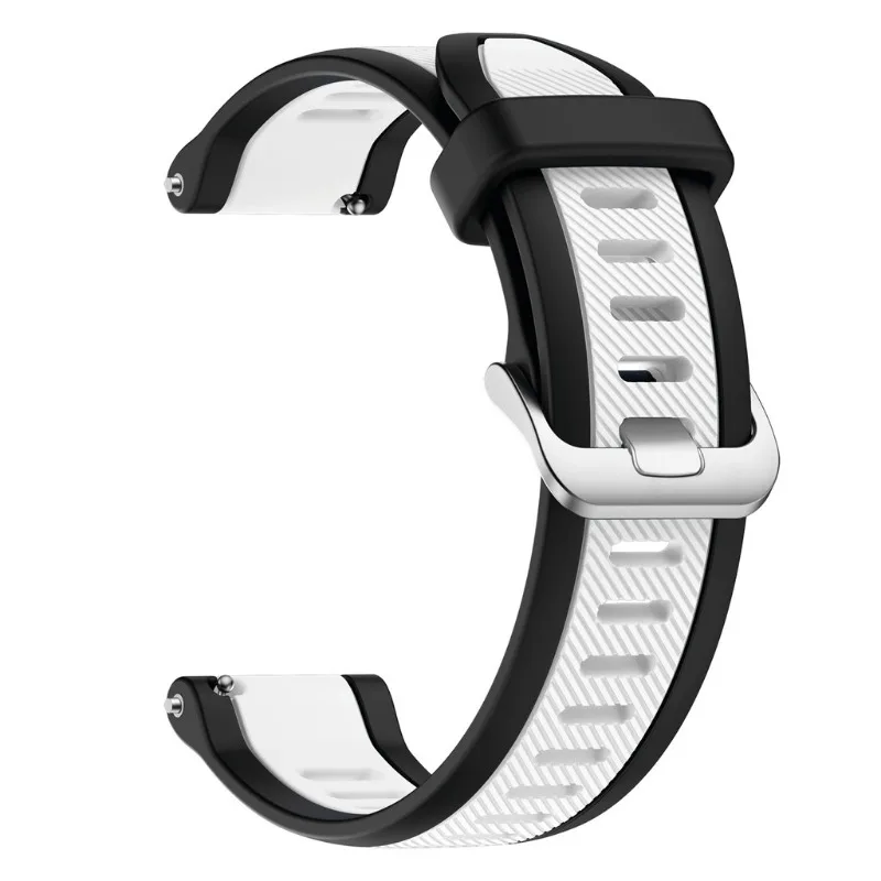 Фото Силиконовый ремешок для Huami Amazfit GTS2 GTS4 mini GTS3 GTS2e Neo GTS 2 3 4 2e Active2 Серебряный ремешок с пряжкой №4
