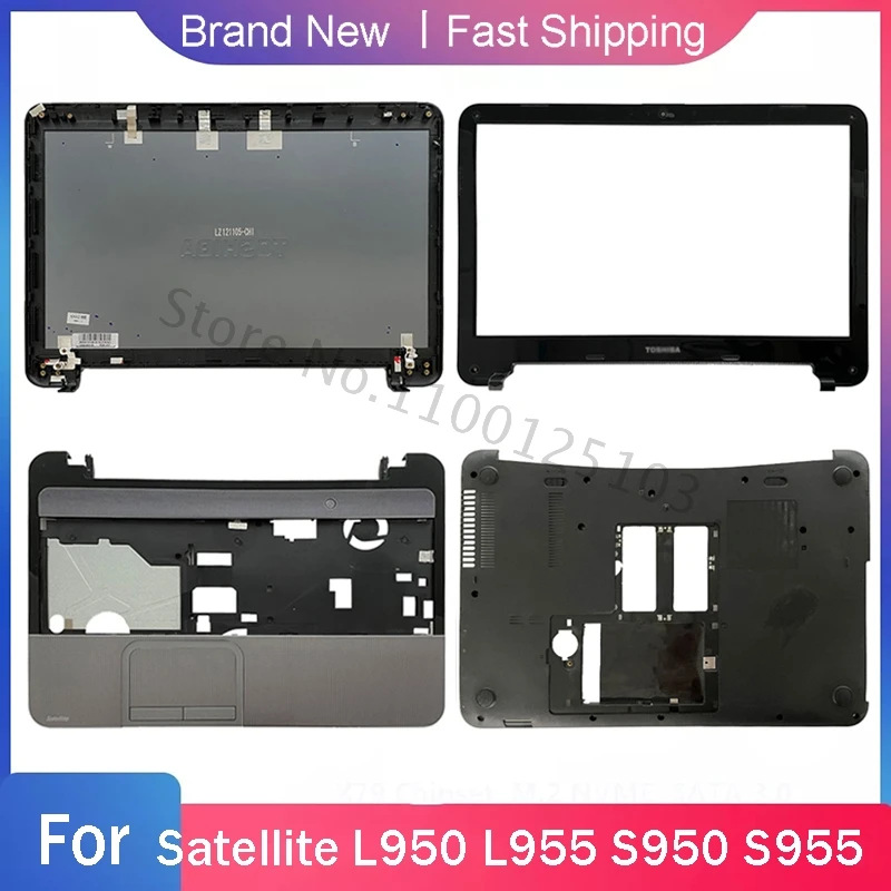 НОВЫЙ нижний корпус для Toshiba Satellite L950 L955 S950 S955 ЖК-дисплей задняя верхняя крышка