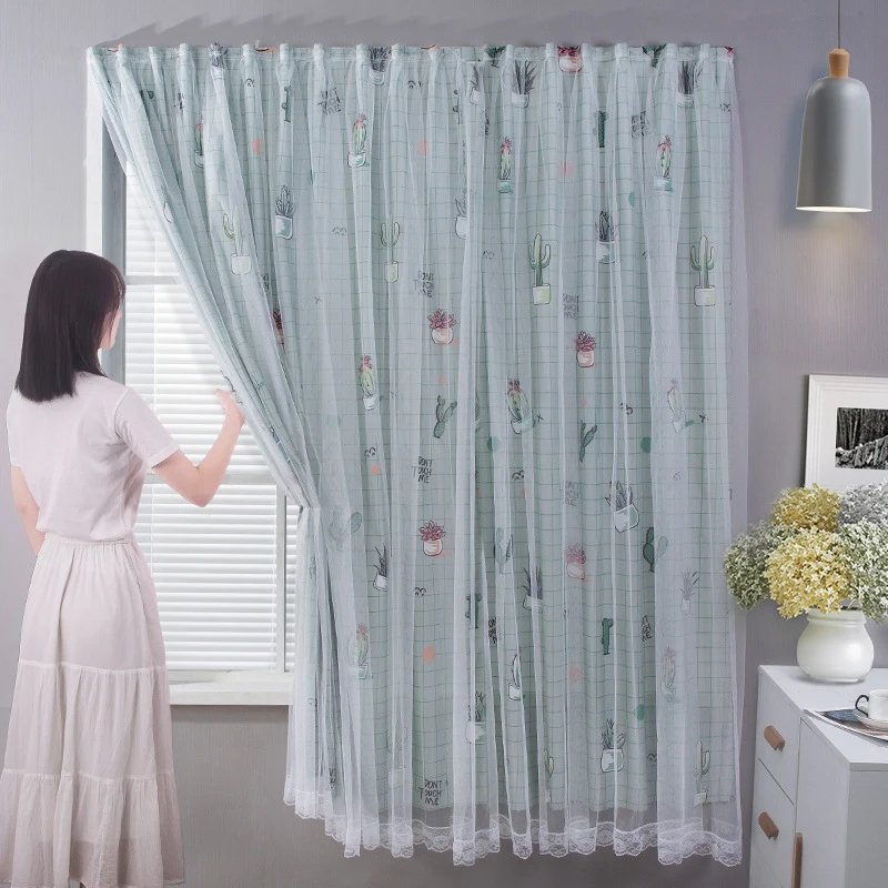 

Living Room Drapes Luxury Multi-color Curtains for Bedroom Livingroom Window Treatment Sheer Tulle Curtains Home Decor