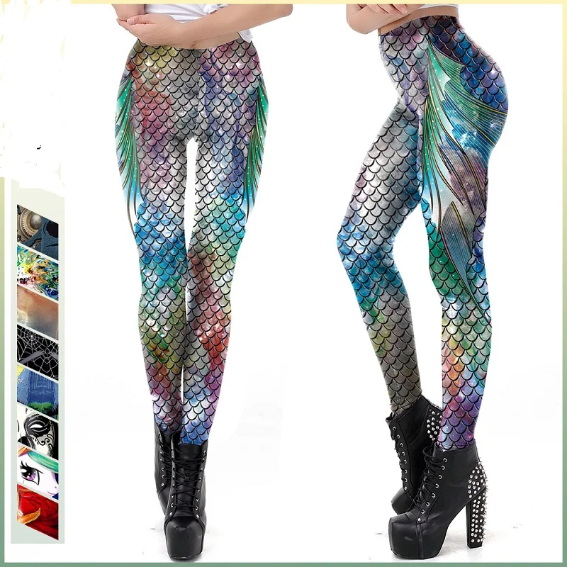 

Женские леггинсы с 3D-принтом KDK1923