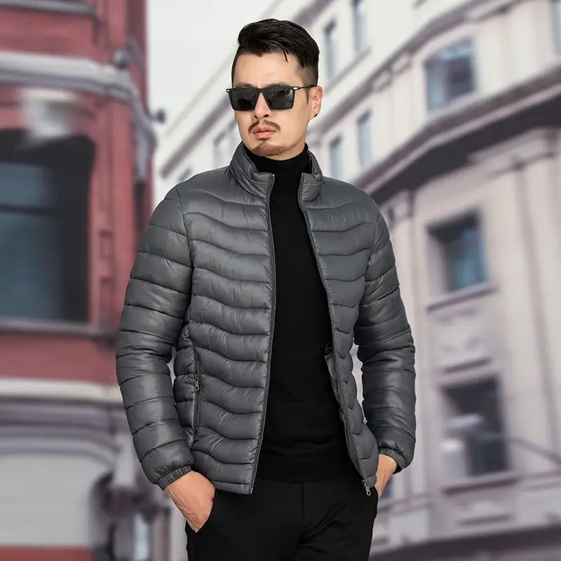 New Winter Men Warm Waterproof Parkas Jacket Vests Coat Mens Autumn Casual Brand Windproof Outwear Parkas Jacket Male F18