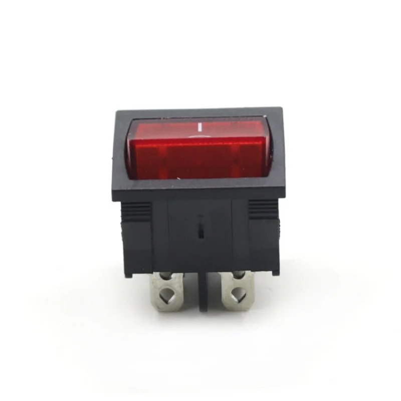 KCD5 21*24 мм клавишный переключатель 4-контактный 2-позиционный 6 А 250 В 10 переменного