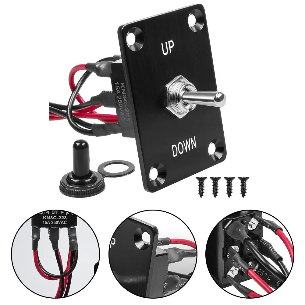 Кулисные тумблеры обратный переключатель мгновенной полярности 6-контактный