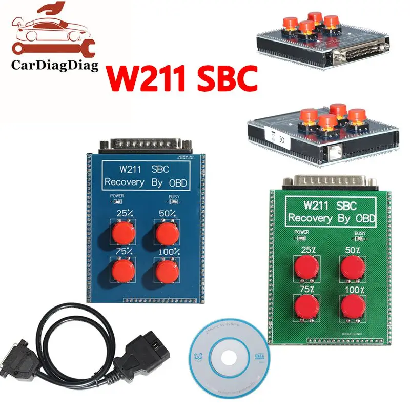 Фото W211 SBC Tool Repair Code C249F Для Mercedes for Benz OBD2 Reocvery Tool C249F SBC ABS W211 R230 Восстановление OBD напрямую №1