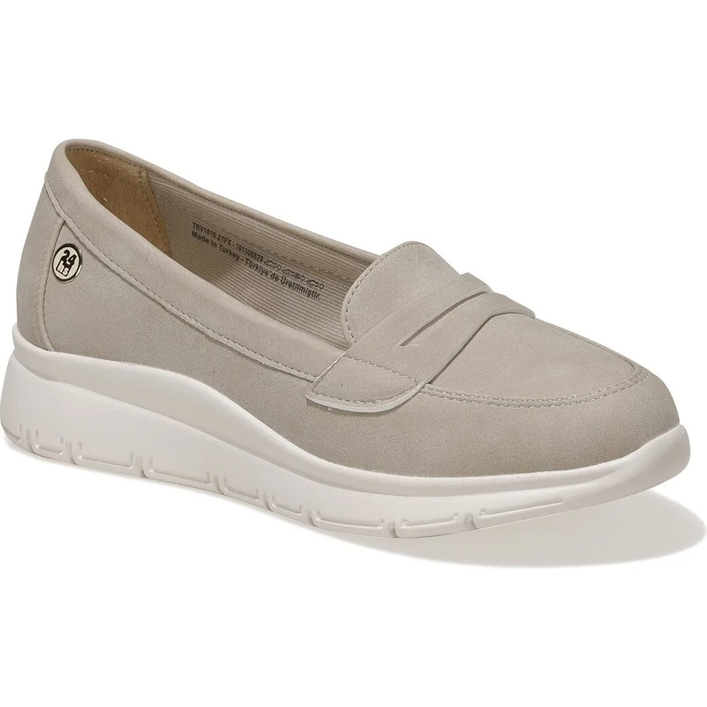 

Dorlie TRV1816.Z1FX Beige Women 'S Loafer Shoes