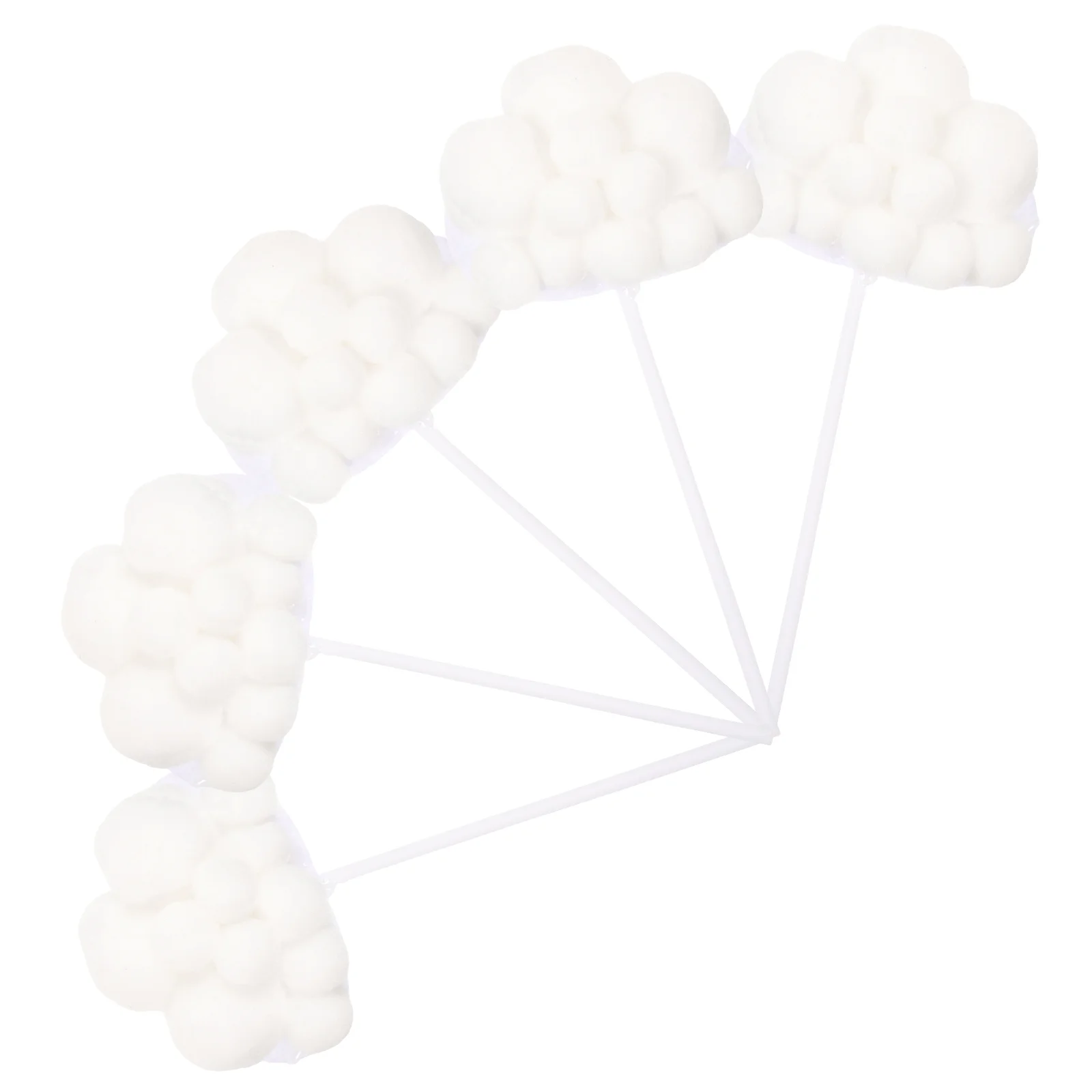 5 шт. воздушные шары для украшения торта на день рождения вечерние кексы топпер