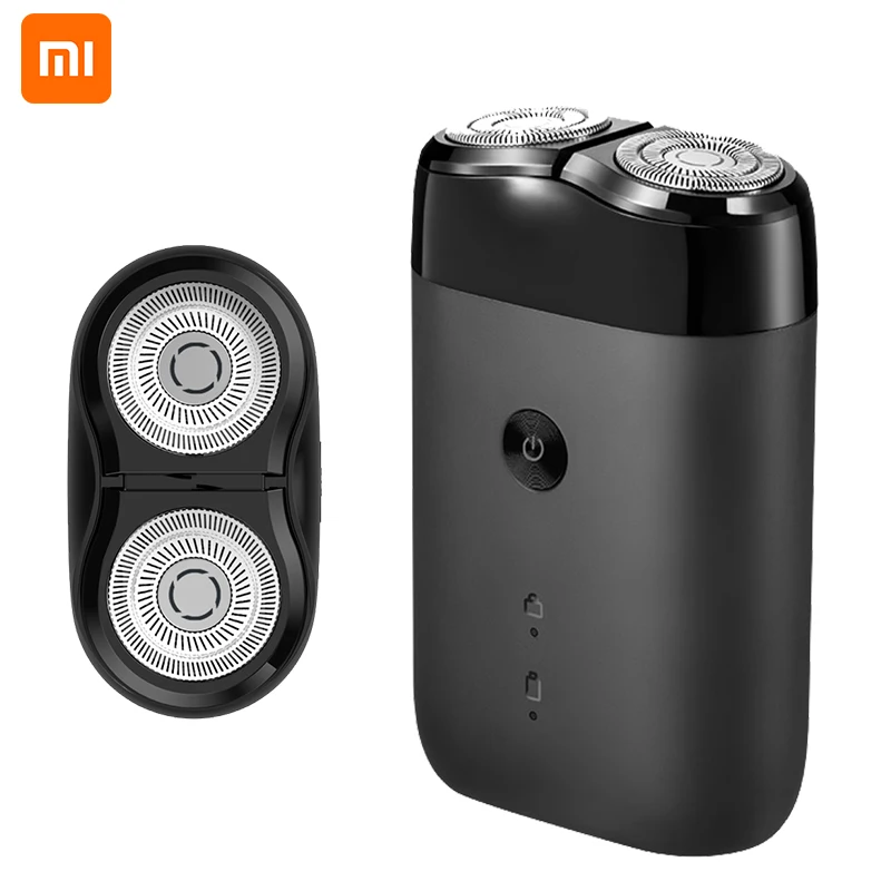 

Xiaomi Mijia Electric Shaver for men S100 Mi Portable Waterproof Razor Shavers USB Rechargeable With Storage Bag Floating Head